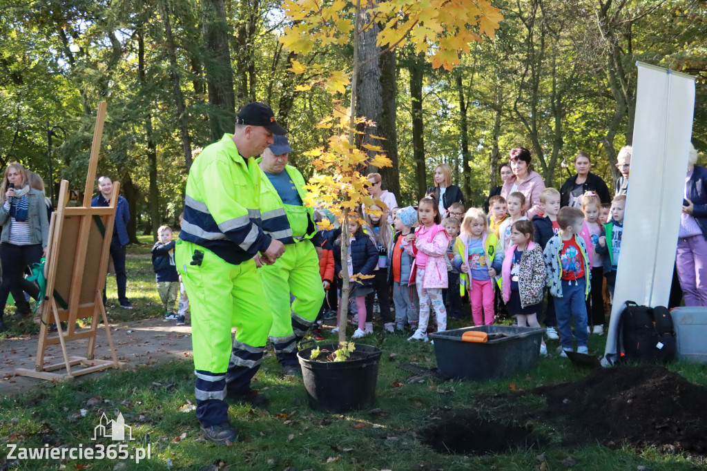 Fotorelacja: Światowy Dzień Drzewa w Zawierciu