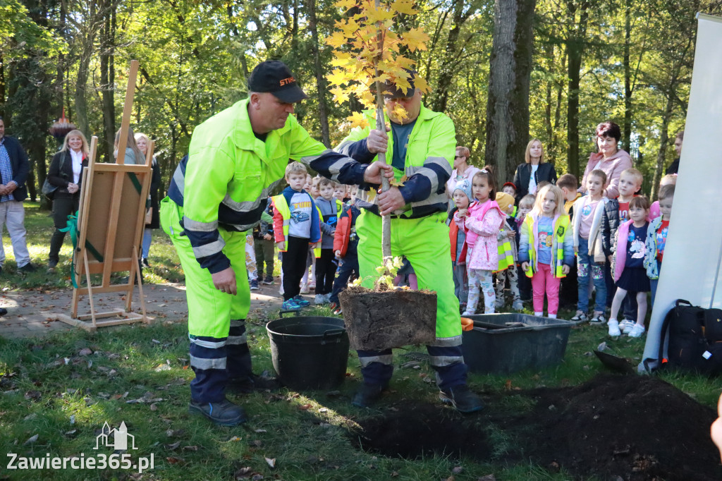 Fotorelacja: Światowy Dzień Drzewa w Zawierciu