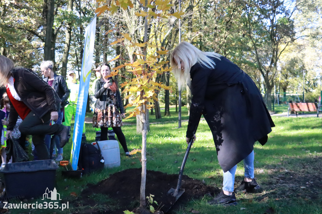 Fotorelacja: Światowy Dzień Drzewa w Zawierciu