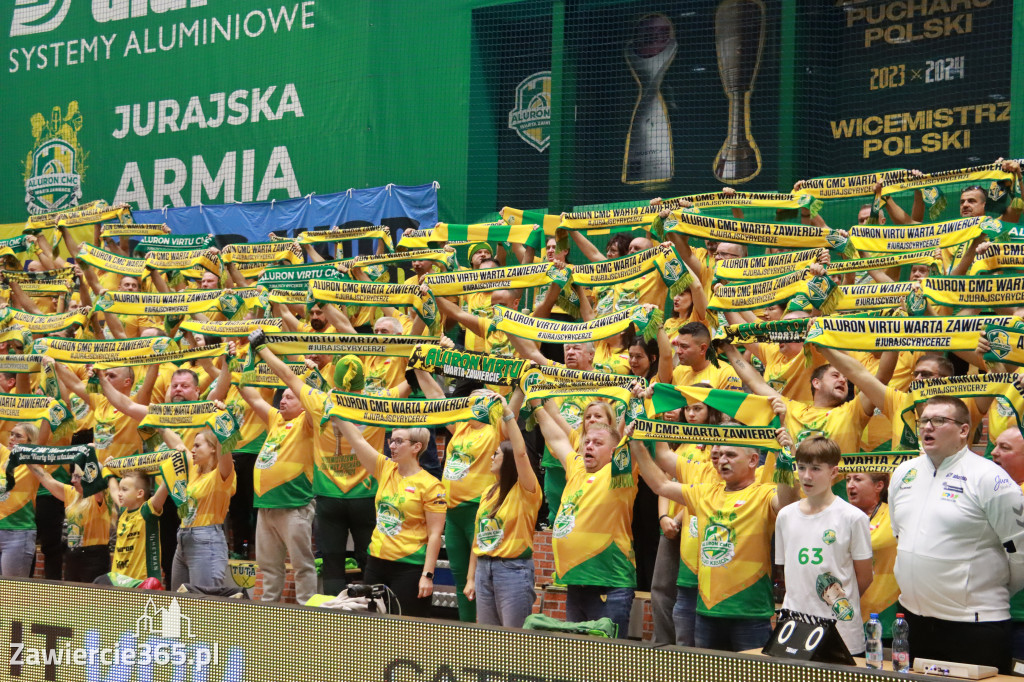 Fotorelacja: Aluron CMC Warta Zawiercie Cuprum Stilon Gorzów 3:0.