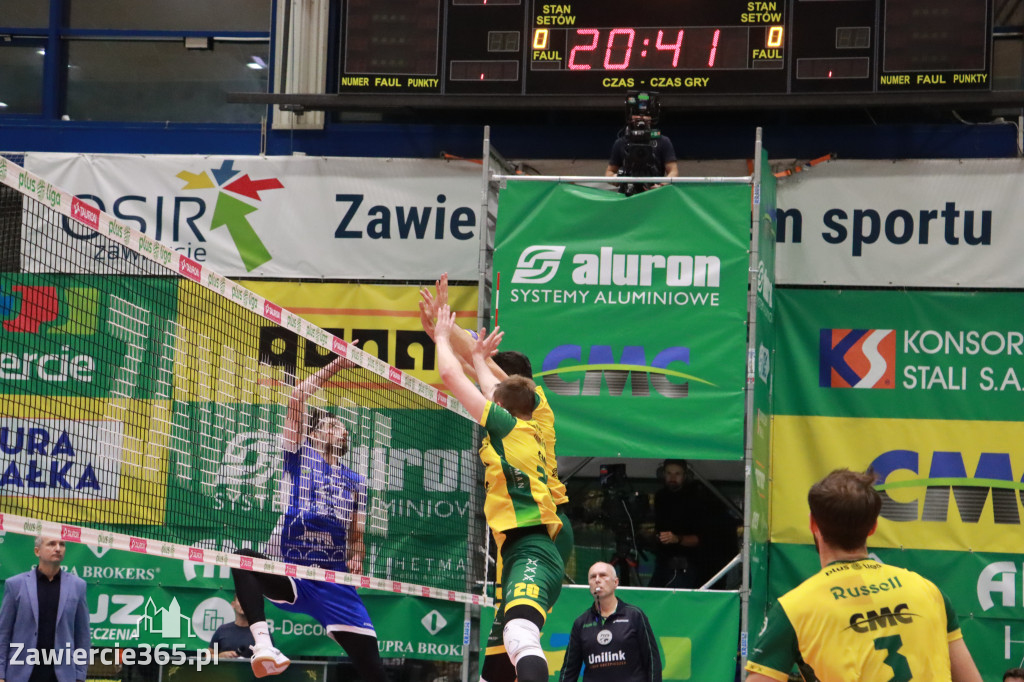 Fotorelacja: Aluron CMC Warta Zawiercie Cuprum Stilon Gorzów 3:0.