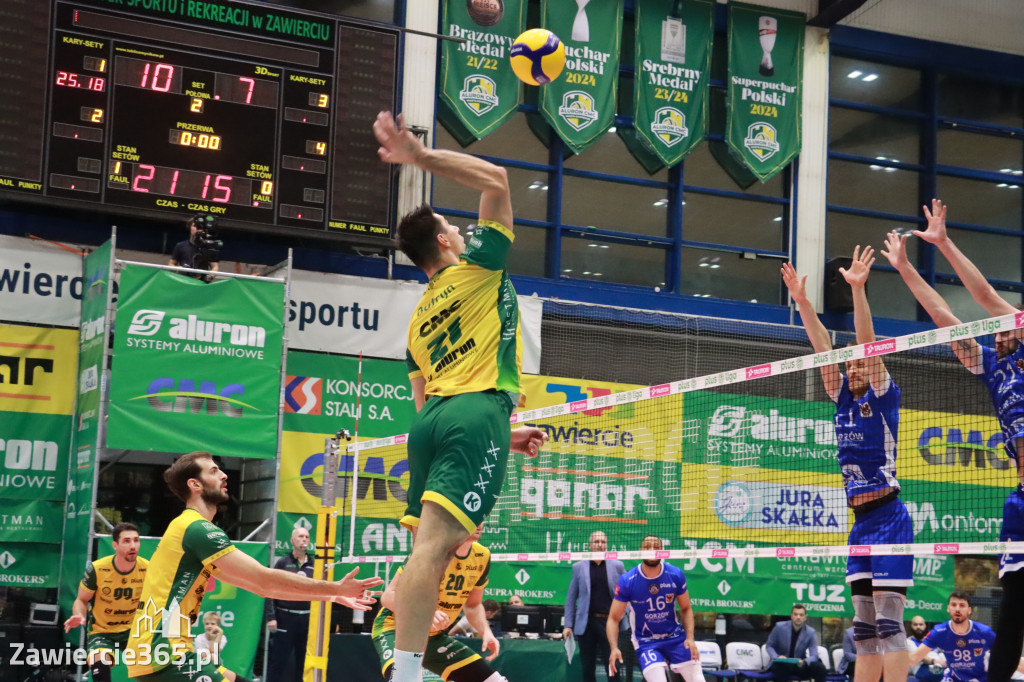 Fotorelacja: Aluron CMC Warta Zawiercie Cuprum Stilon Gorzów 3:0.