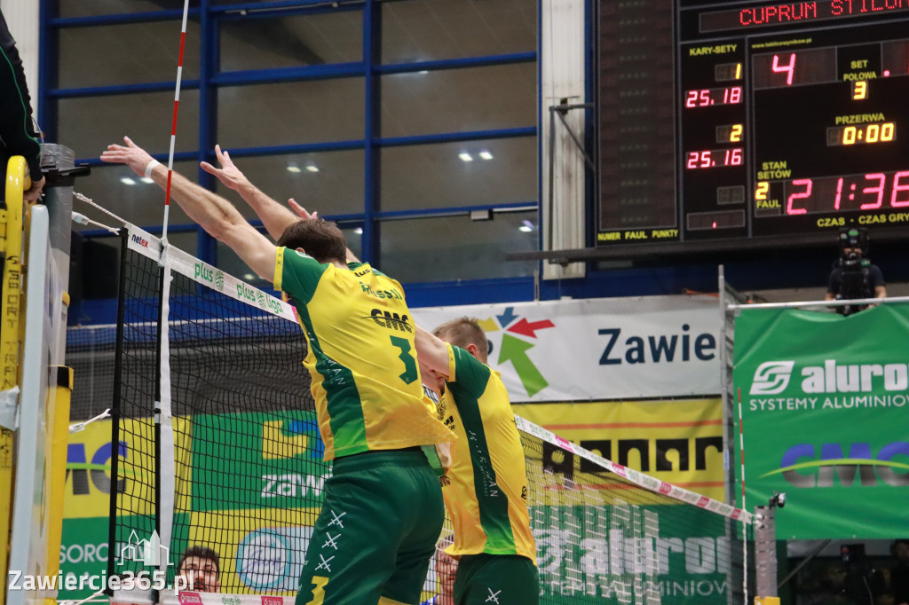 Fotorelacja: Aluron CMC Warta Zawiercie Cuprum Stilon Gorzów 3:0.