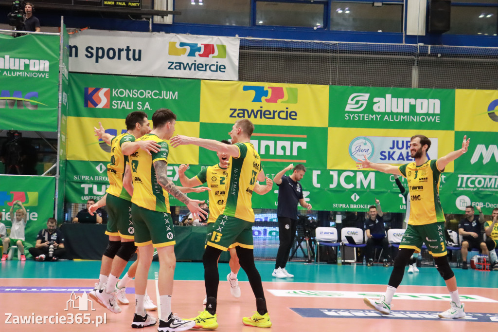 Fotorelacja: Aluron CMC Warta Zawiercie Cuprum Stilon Gorzów 3:0.