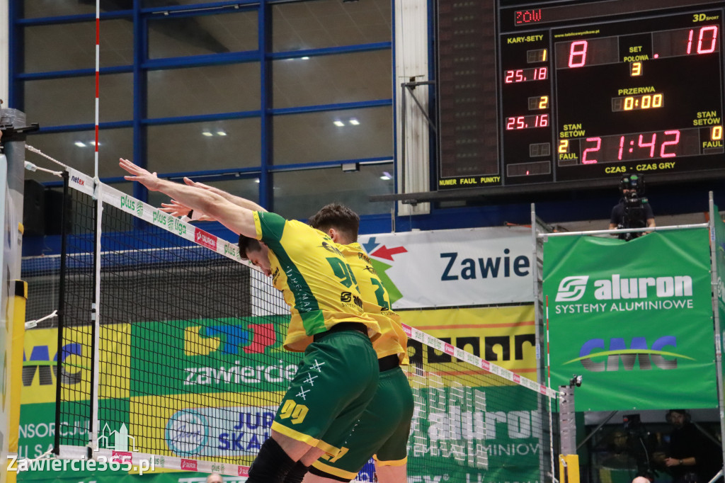 Fotorelacja: Aluron CMC Warta Zawiercie Cuprum Stilon Gorzów 3:0.