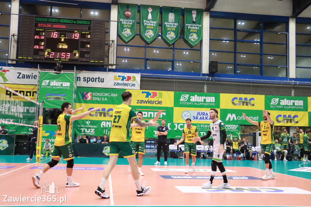 Fotorelacja: Aluron CMC Warta Zawiercie Cuprum Stilon Gorzów 3:0.