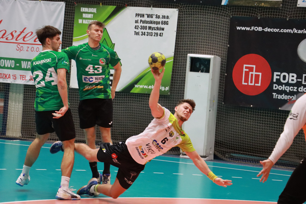 Fotorelacja:  CMC Virtu Viret Zawiercie vs. Zagłębie Handball Team Sosnowiec