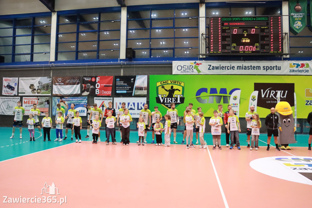 Fotorelacja:  CMC Virtu Viret Zawiercie vs. Zagłębie Handball Team Sosnowiec