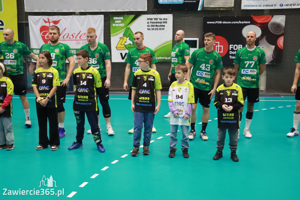 Fotorelacja:  CMC Virtu Viret Zawiercie vs. Zagłębie Handball Team Sosnowiec