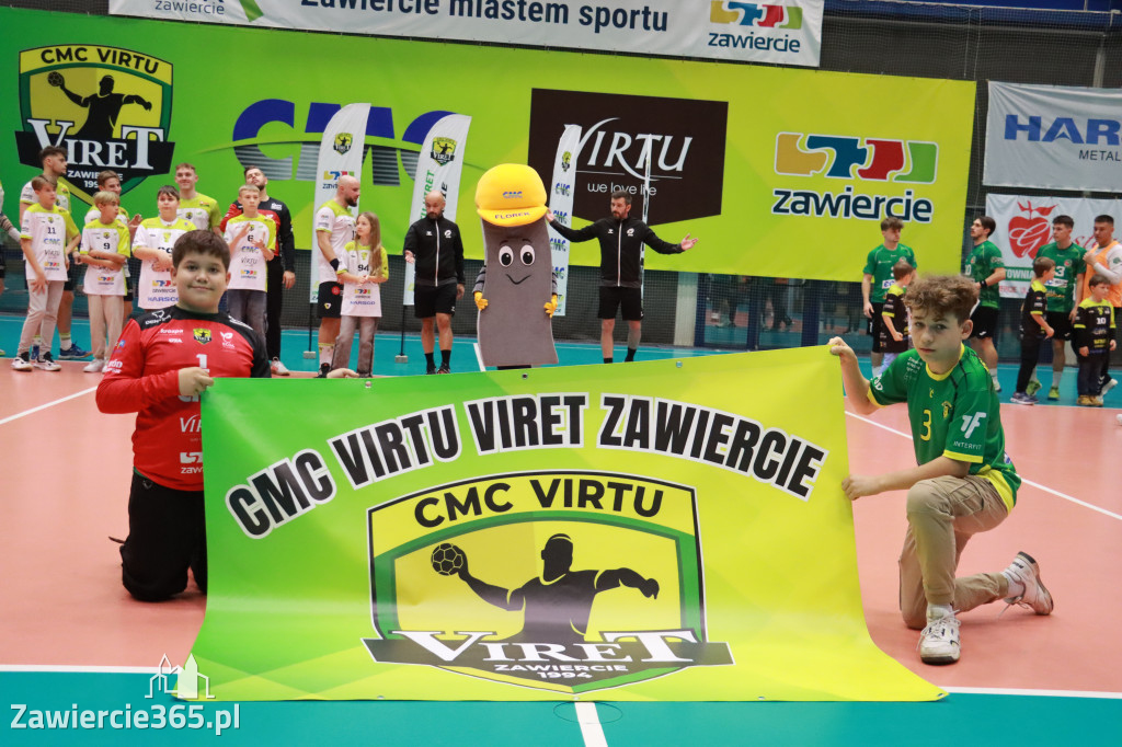 Fotorelacja:  CMC Virtu Viret Zawiercie vs. Zagłębie Handball Team Sosnowiec