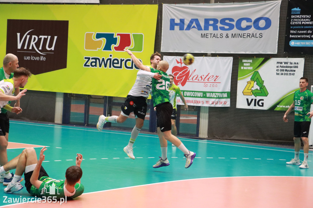 Fotorelacja:  CMC Virtu Viret Zawiercie vs. Zagłębie Handball Team Sosnowiec