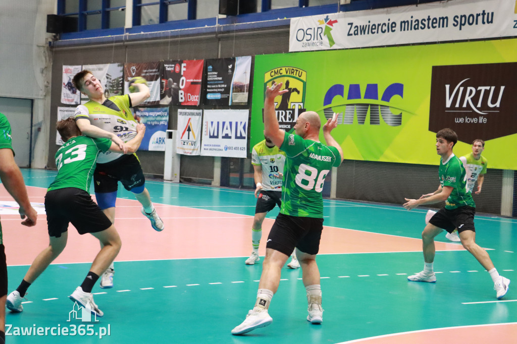 Fotorelacja:  CMC Virtu Viret Zawiercie vs. Zagłębie Handball Team Sosnowiec