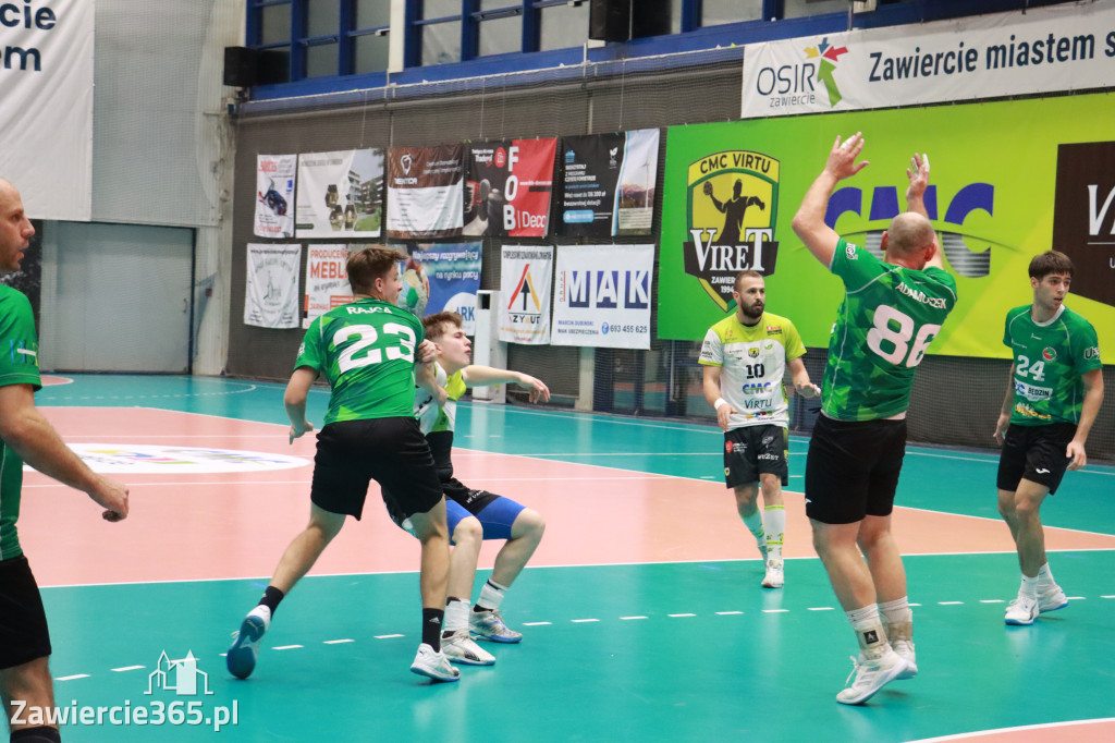 Fotorelacja:  CMC Virtu Viret Zawiercie vs. Zagłębie Handball Team Sosnowiec