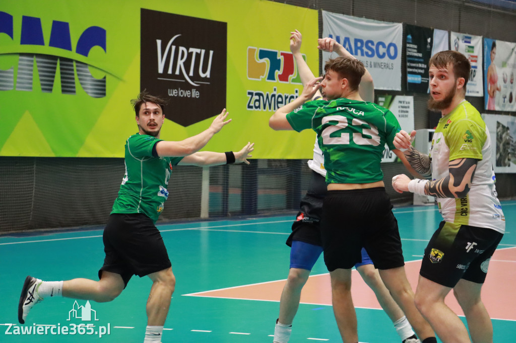 Fotorelacja:  CMC Virtu Viret Zawiercie vs. Zagłębie Handball Team Sosnowiec