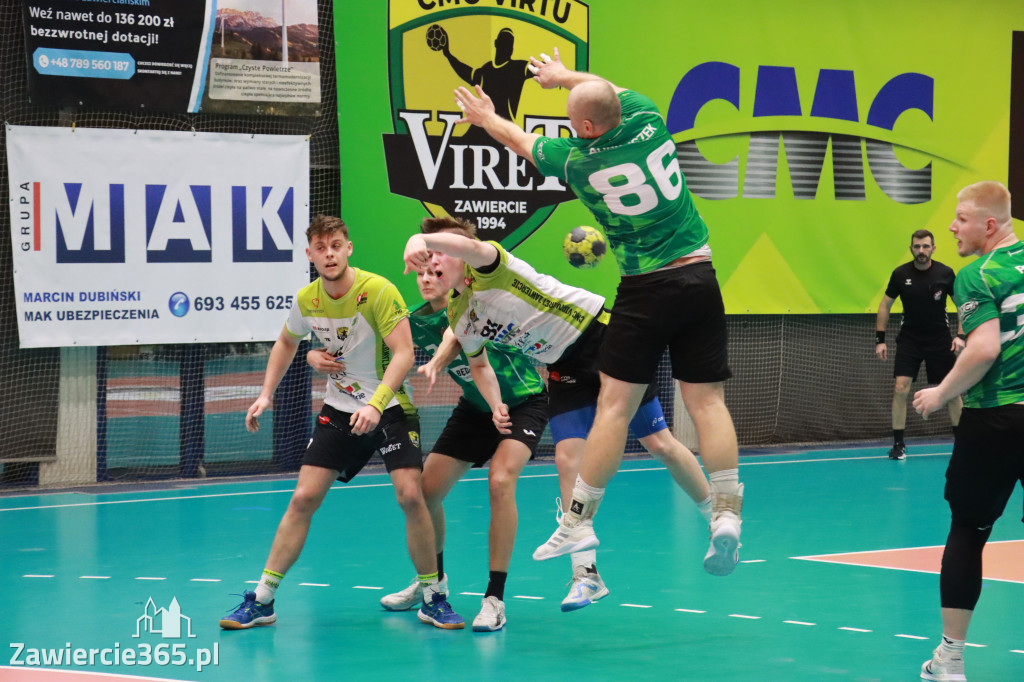 Fotorelacja:  CMC Virtu Viret Zawiercie vs. Zagłębie Handball Team Sosnowiec