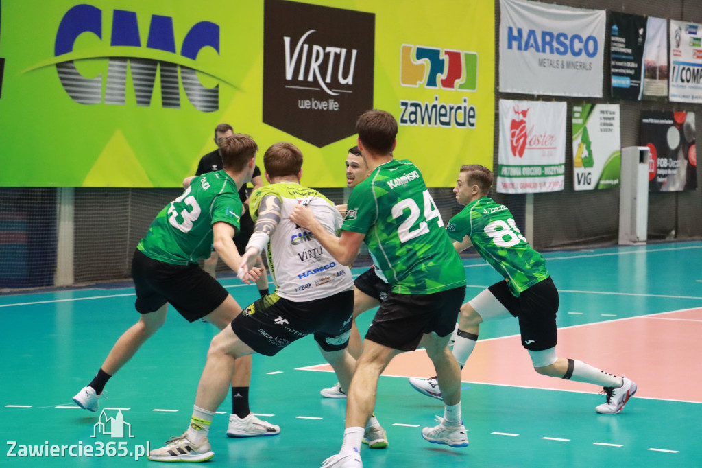 Fotorelacja:  CMC Virtu Viret Zawiercie vs. Zagłębie Handball Team Sosnowiec