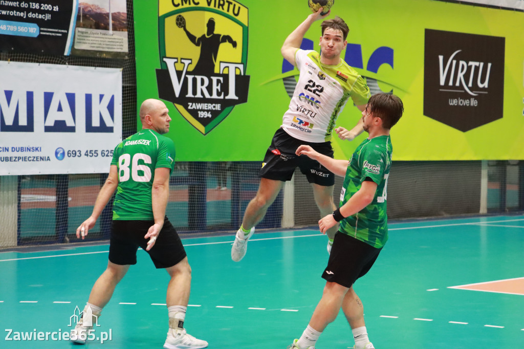 Fotorelacja:  CMC Virtu Viret Zawiercie vs. Zagłębie Handball Team Sosnowiec