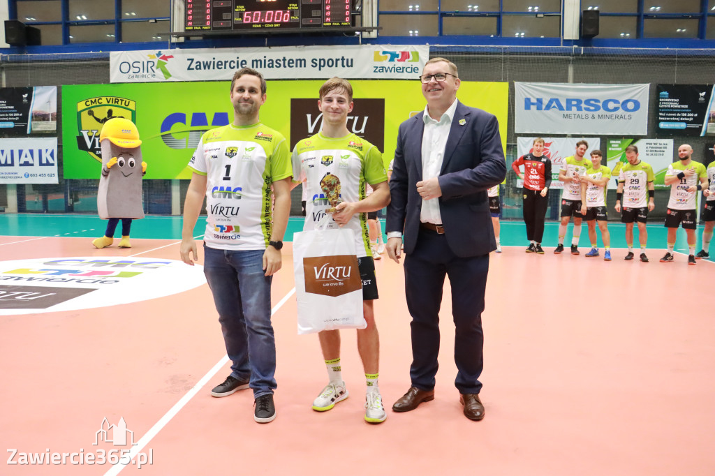 Fotorelacja:  CMC Virtu Viret Zawiercie vs. Zagłębie Handball Team Sosnowiec