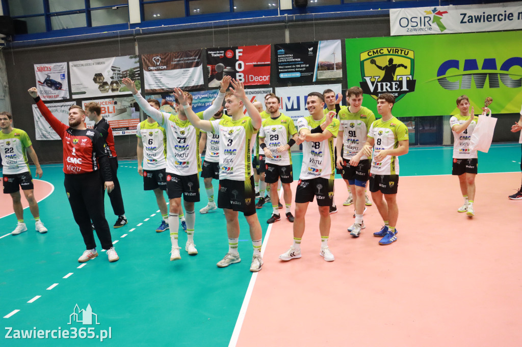 Fotorelacja:  CMC Virtu Viret Zawiercie vs. Zagłębie Handball Team Sosnowiec