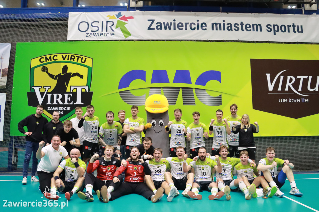 Fotorelacja:  CMC Virtu Viret Zawiercie vs. Zagłębie Handball Team Sosnowiec