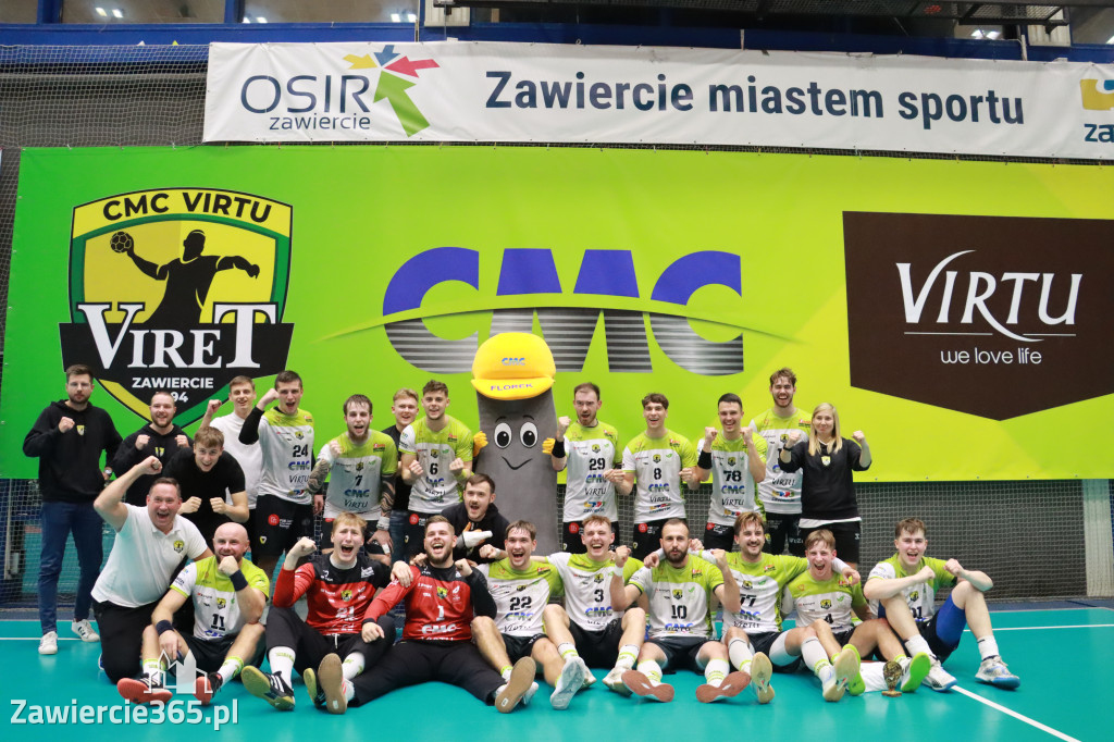 Fotorelacja:  CMC Virtu Viret Zawiercie vs. Zagłębie Handball Team Sosnowiec