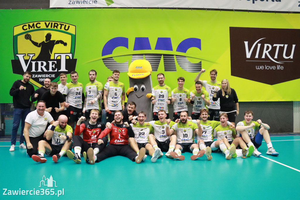 Fotorelacja:  CMC Virtu Viret Zawiercie vs. Zagłębie Handball Team Sosnowiec