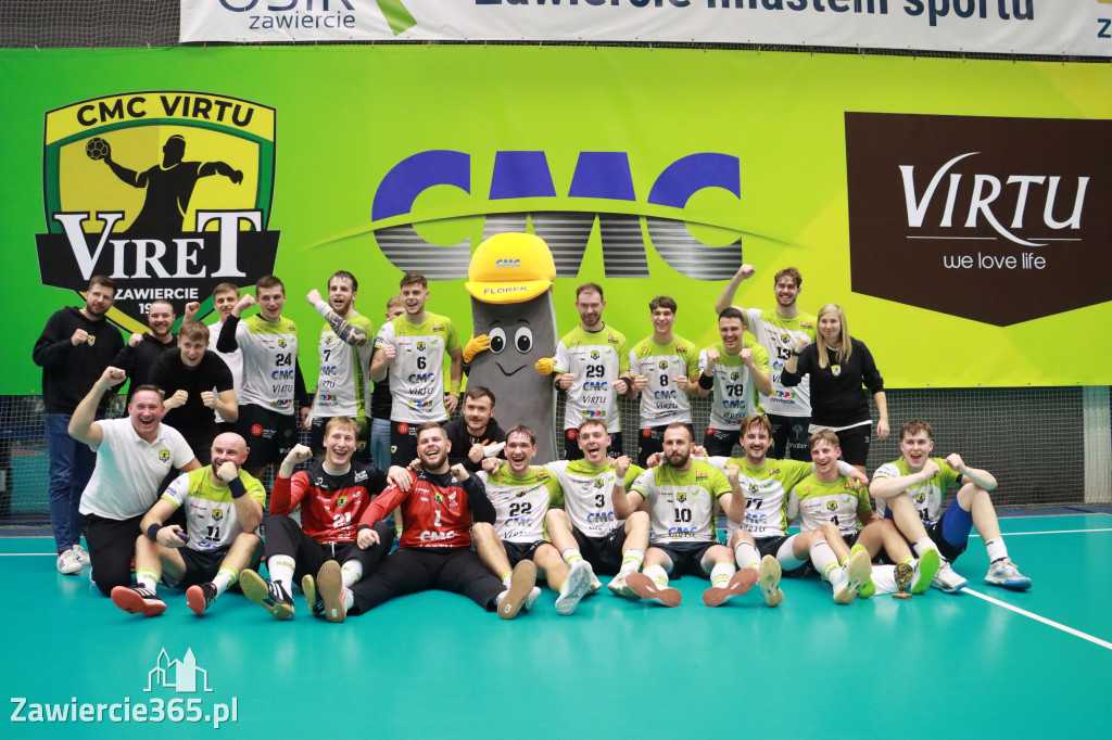 Fotorelacja:  CMC Virtu Viret Zawiercie vs. Zagłębie Handball Team Sosnowiec