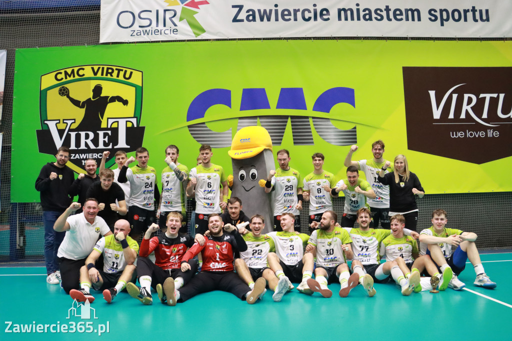 Fotorelacja:  CMC Virtu Viret Zawiercie vs. Zagłębie Handball Team Sosnowiec