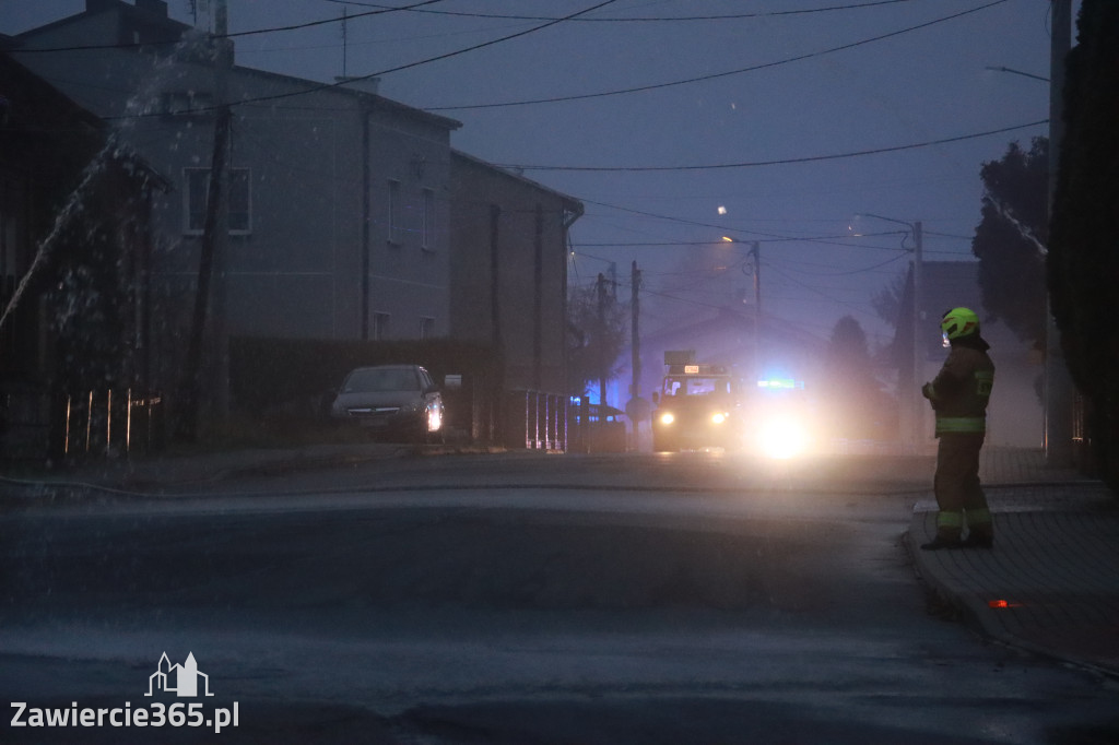 Fotorelacja: Powitanie nowego samochodu ratowniczo-gaśniczego w OSP Zawiercie-Bzów