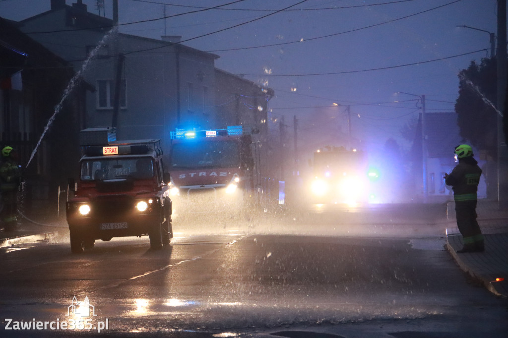 Fotorelacja: Powitanie nowego samochodu ratowniczo-gaśniczego w OSP Zawiercie-Bzów