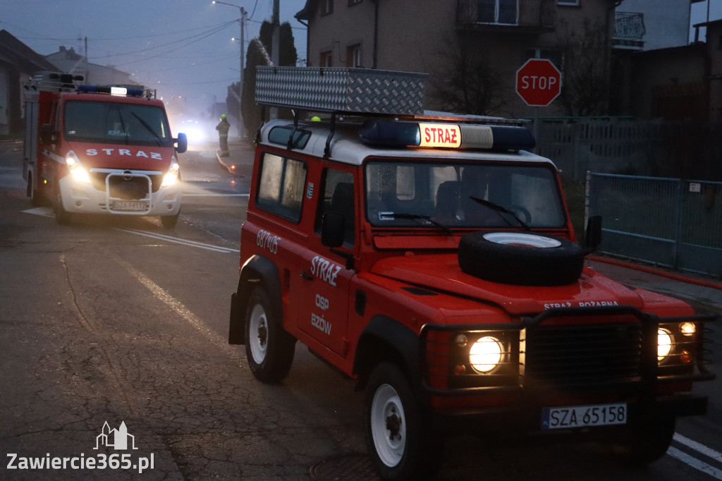 Fotorelacja: Powitanie nowego samochodu ratowniczo-gaśniczego w OSP Zawiercie-Bzów