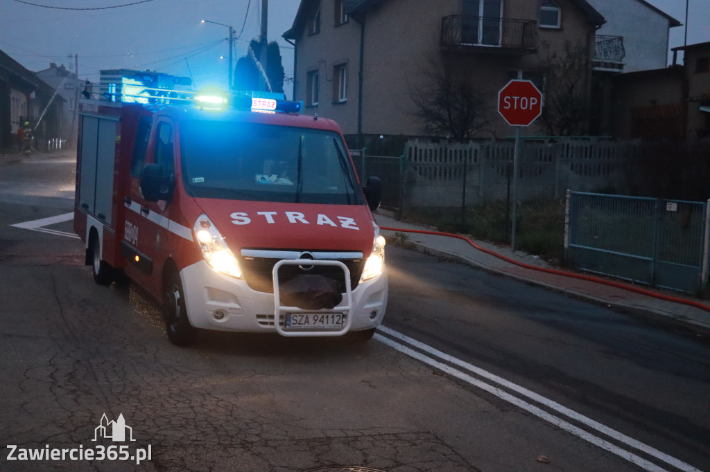 Fotorelacja: Powitanie nowego samochodu ratowniczo-gaśniczego w OSP Zawiercie-Bzów