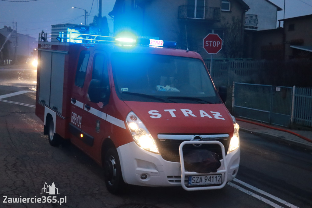 Fotorelacja: Powitanie nowego samochodu ratowniczo-gaśniczego w OSP Zawiercie-Bzów