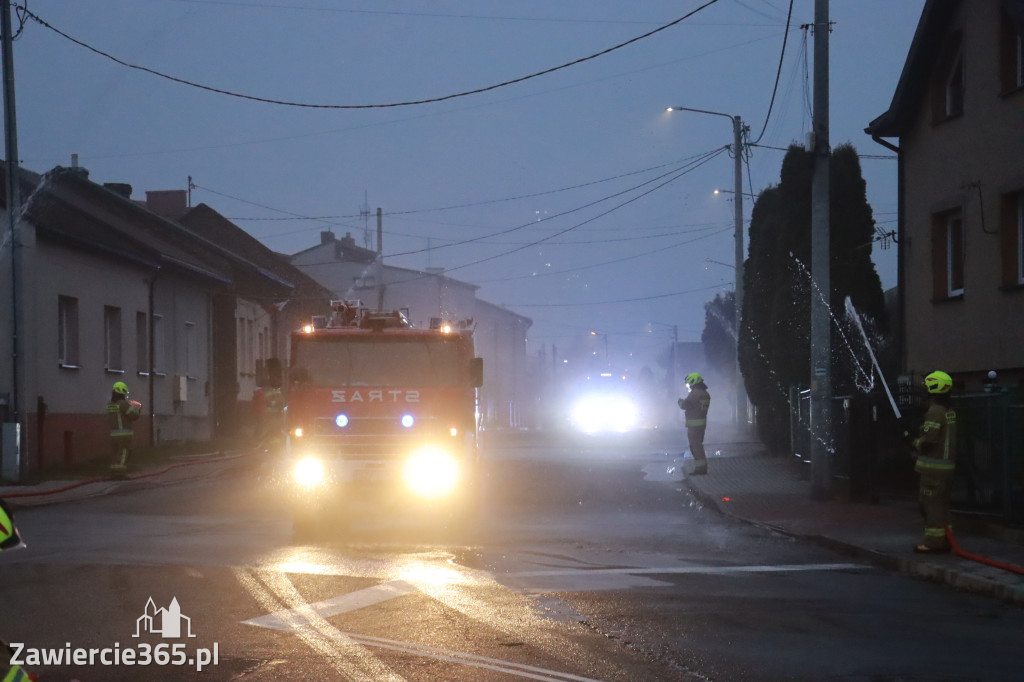 Fotorelacja: Powitanie nowego samochodu ratowniczo-gaśniczego w OSP Zawiercie-Bzów