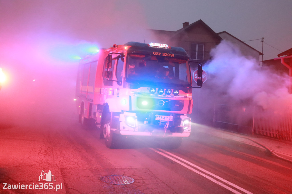 Fotorelacja: Powitanie nowego samochodu ratowniczo-gaśniczego w OSP Zawiercie-Bzów