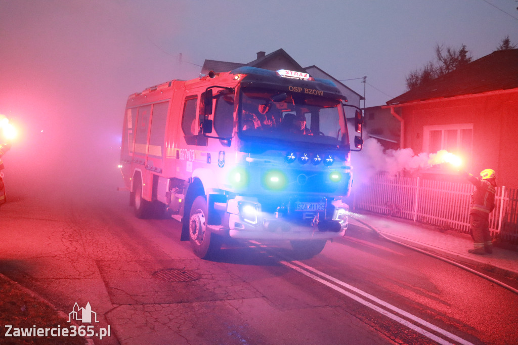 Fotorelacja: Powitanie nowego samochodu ratowniczo-gaśniczego w OSP Zawiercie-Bzów