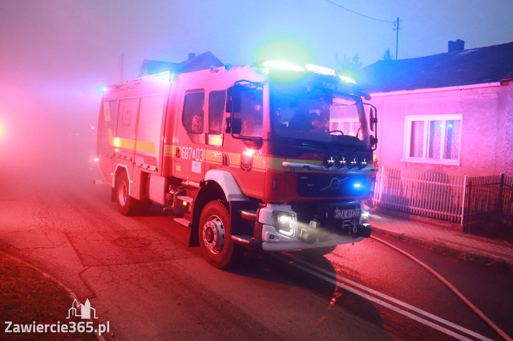 Fotorelacja: Powitanie nowego samochodu ratowniczo-gaśniczego w OSP Zawiercie-Bzów