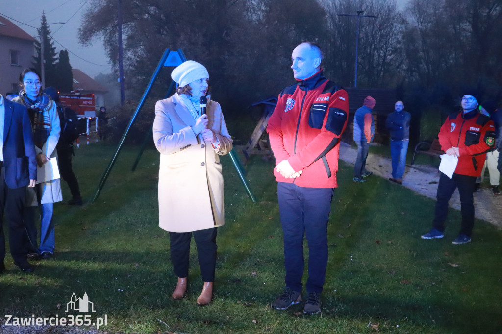 Fotorelacja: Powitanie nowego samochodu ratowniczo-gaśniczego w OSP Zawiercie-Bzów