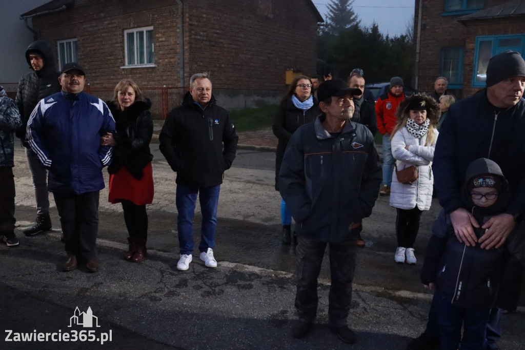 Fotorelacja: Powitanie nowego samochodu ratowniczo-gaśniczego w OSP Zawiercie-Bzów