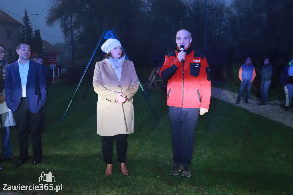 Fotorelacja: Powitanie nowego samochodu ratowniczo-gaśniczego w OSP Zawiercie-Bzów