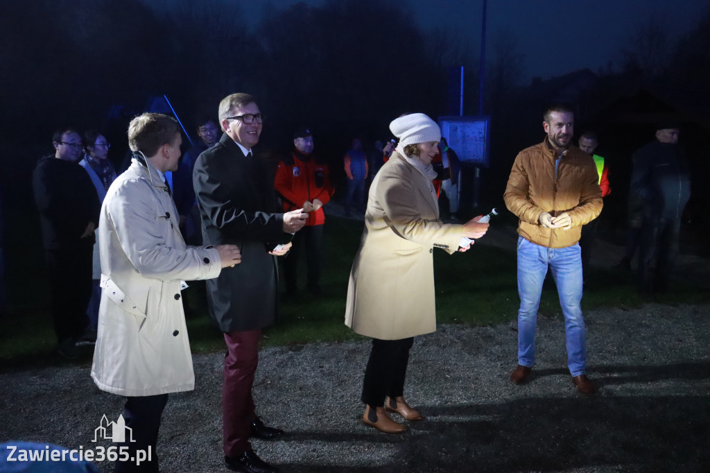 Fotorelacja: Powitanie nowego samochodu ratowniczo-gaśniczego w OSP Zawiercie-Bzów