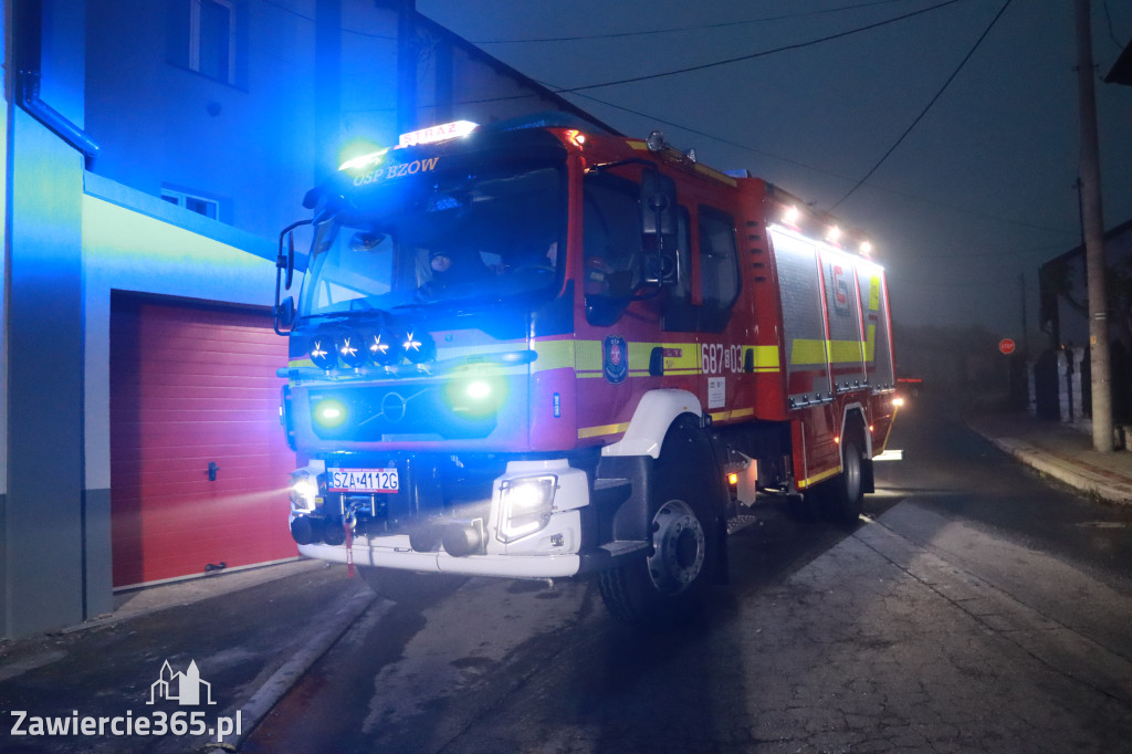 Fotorelacja: Powitanie nowego samochodu ratowniczo-gaśniczego w OSP Zawiercie-Bzów