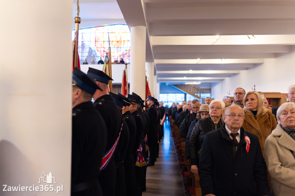 Fotorelacja: Obchody 106. Rocznicy Odzyskania Niepodległości w Zawierciu