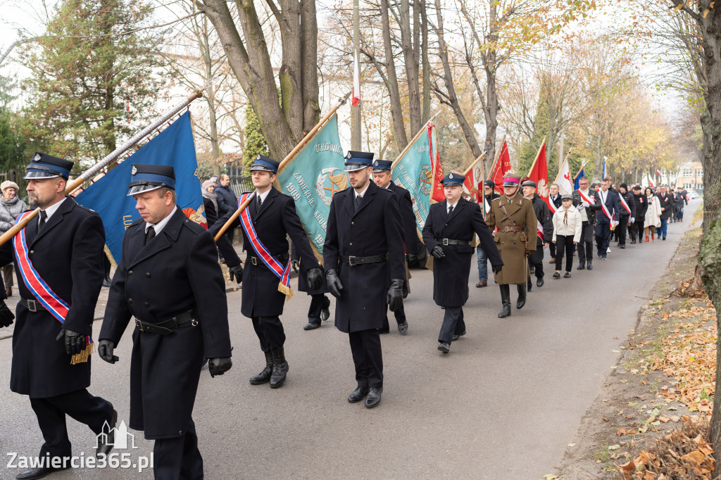 Fotorelacja: Obchody 106. Rocznicy Odzyskania Niepodległości w Zawierciu