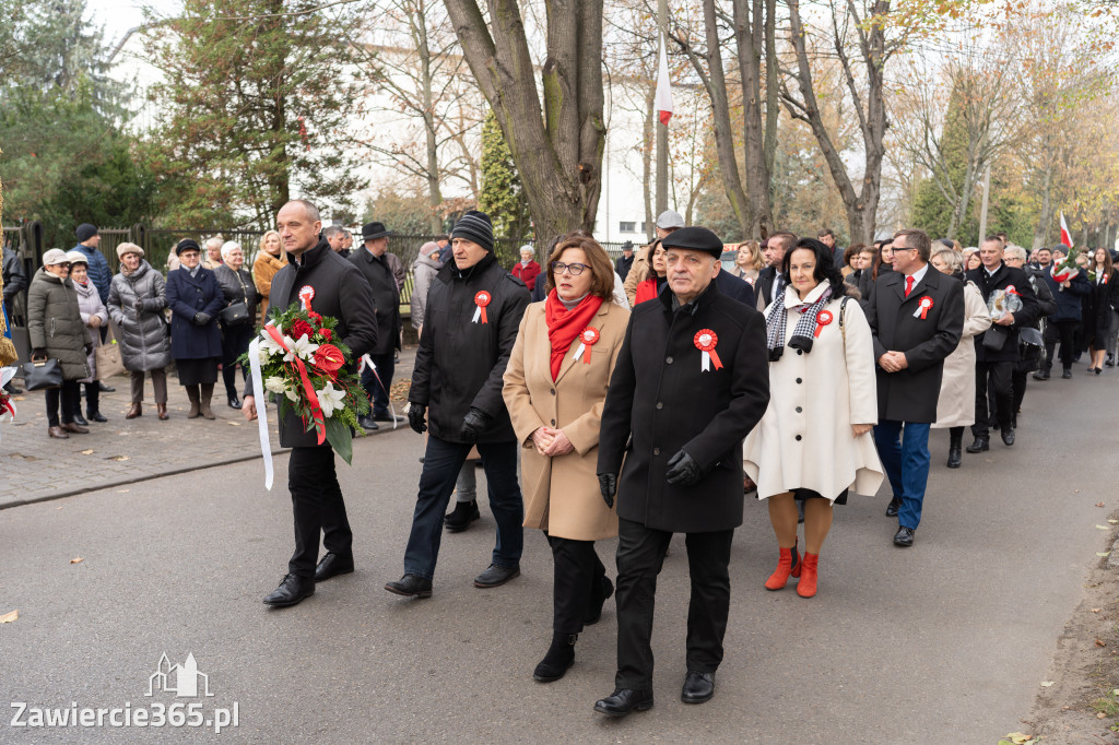 Fotorelacja: Obchody 106. Rocznicy Odzyskania Niepodległości w Zawierciu