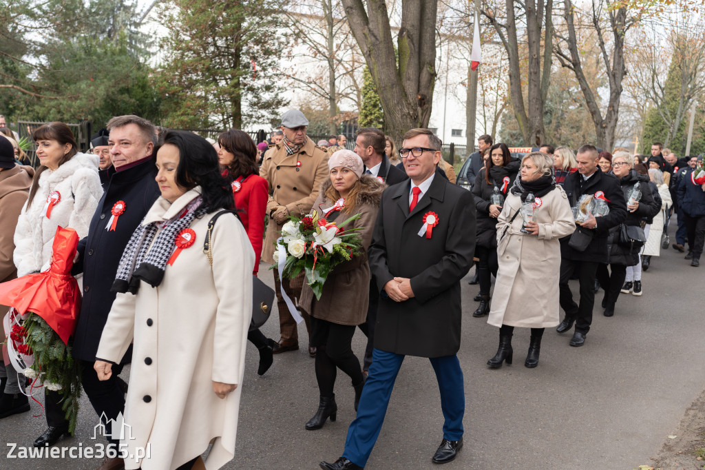 Fotorelacja: Obchody 106. Rocznicy Odzyskania Niepodległości w Zawierciu