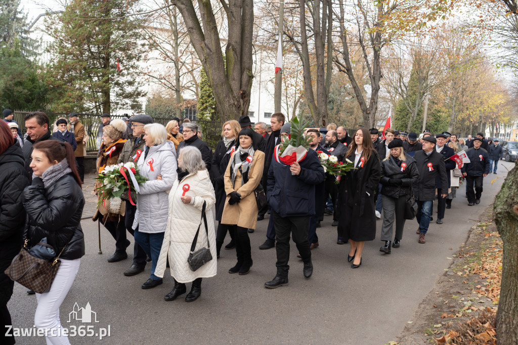 Fotorelacja: Obchody 106. Rocznicy Odzyskania Niepodległości w Zawierciu