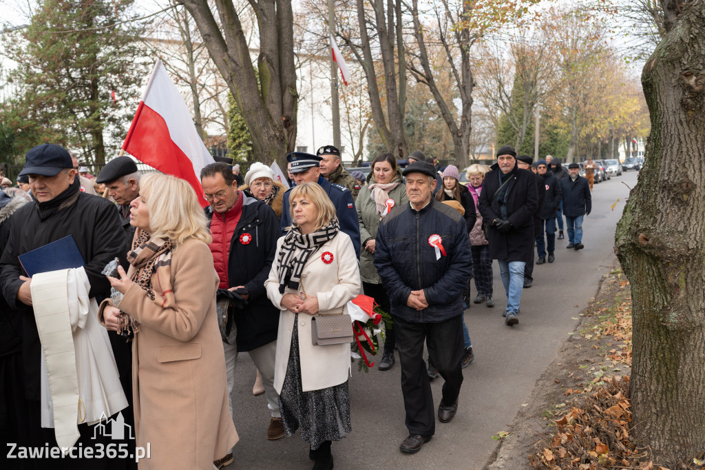 Fotorelacja: Obchody 106. Rocznicy Odzyskania Niepodległości w Zawierciu