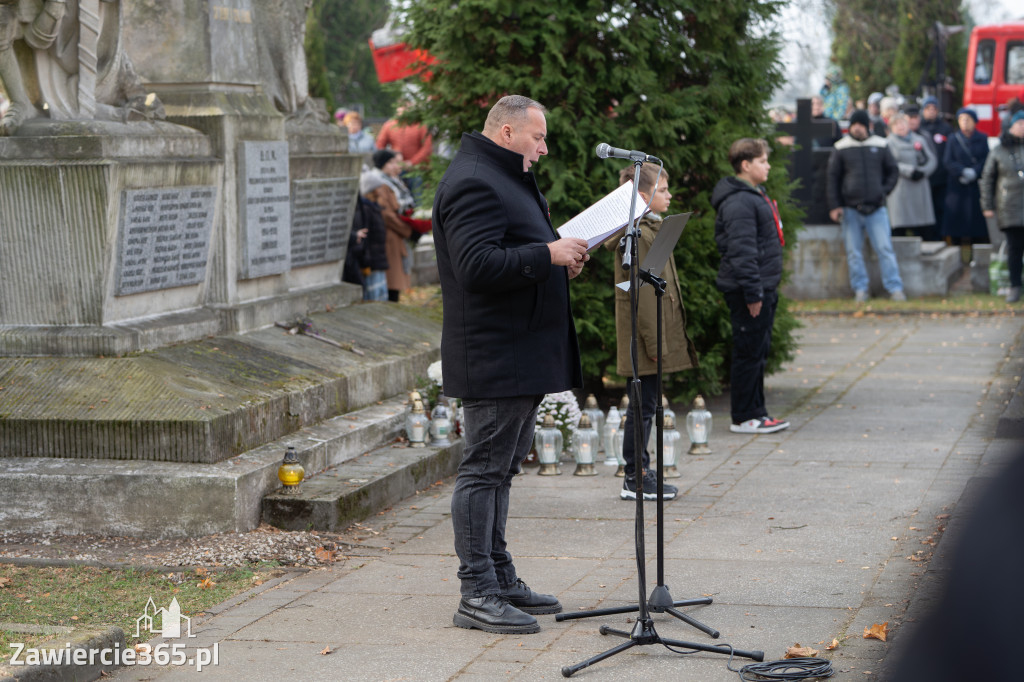 Fotorelacja: Obchody 106. Rocznicy Odzyskania Niepodległości w Zawierciu