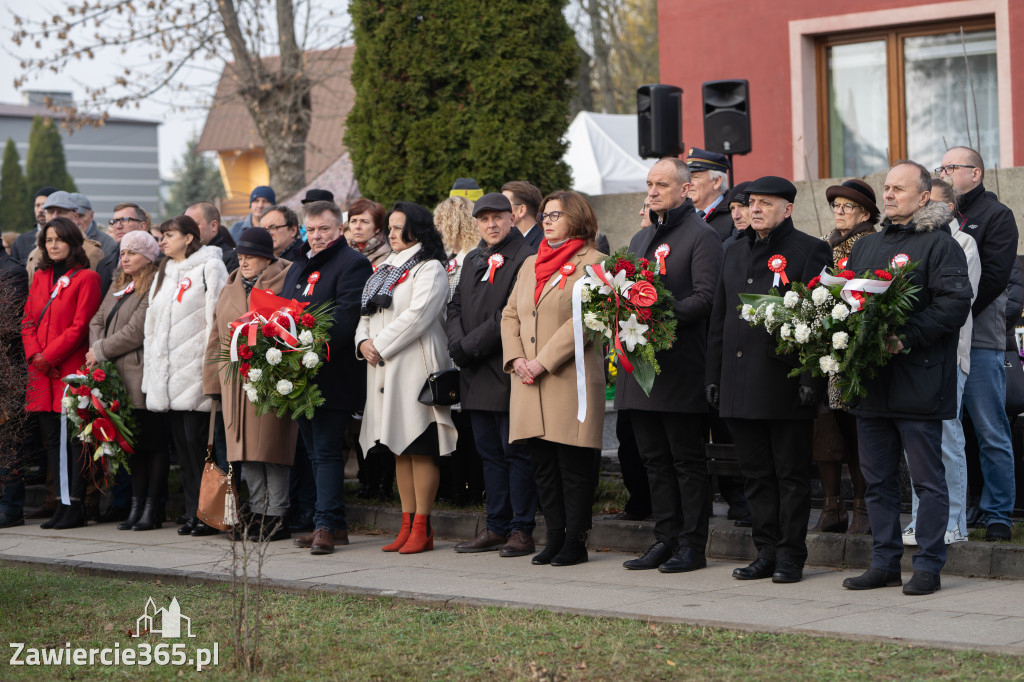 Fotorelacja: Obchody 106. Rocznicy Odzyskania Niepodległości w Zawierciu